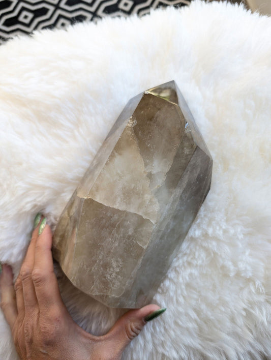 Pointe de citrine 2.7 kg - Aurore Lune 