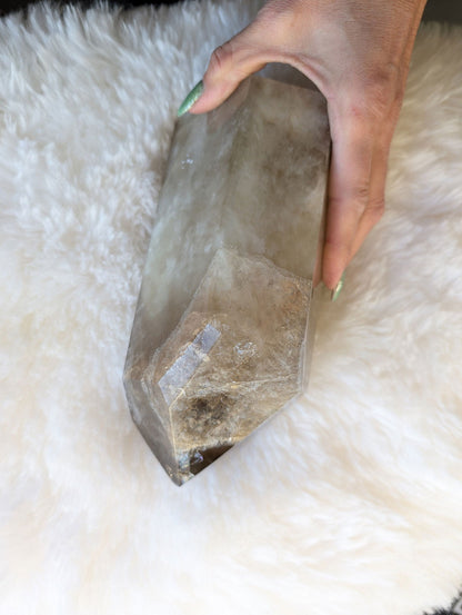 Pointe de citrine 2.7 kg - Aurore Lune 