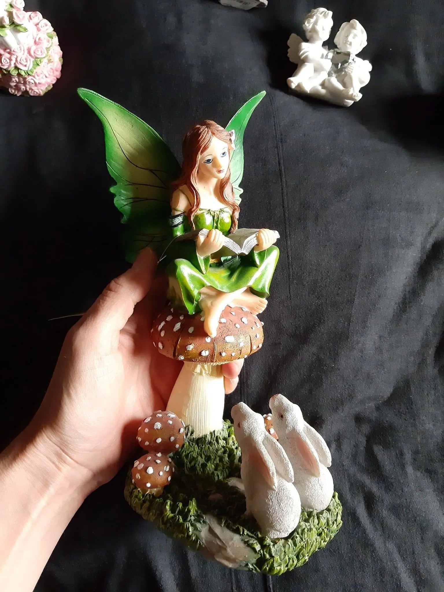 RARE Statue Tales of Avalon  Fée Lisa Parker - Aurore Lune 