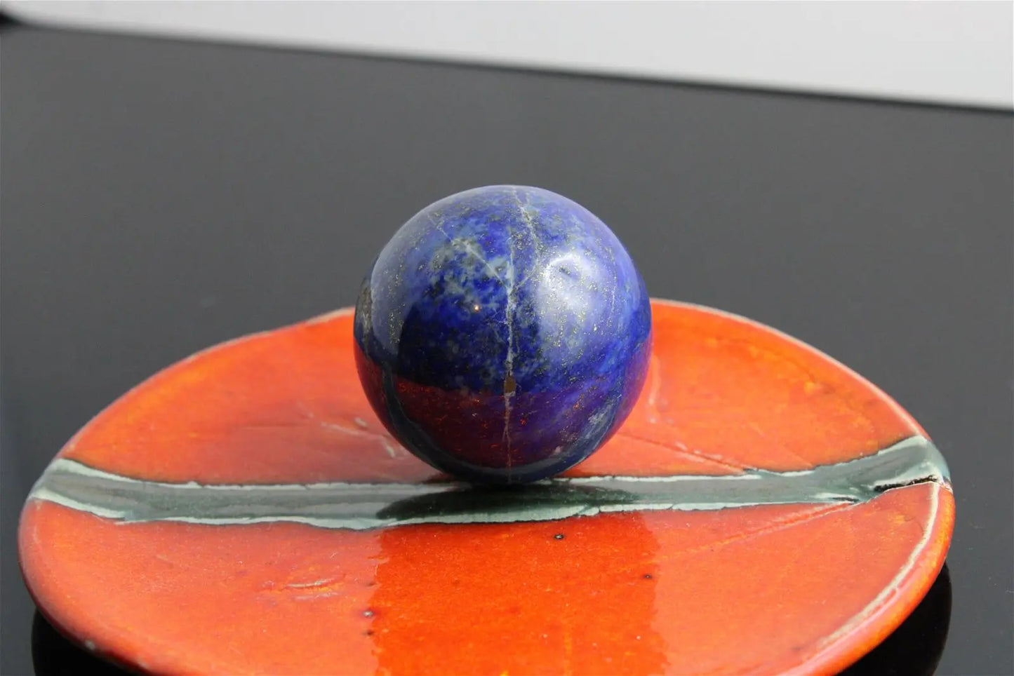 Sphère lapis lazuli 4.3 cm 125 grammes - Aurore Lune 