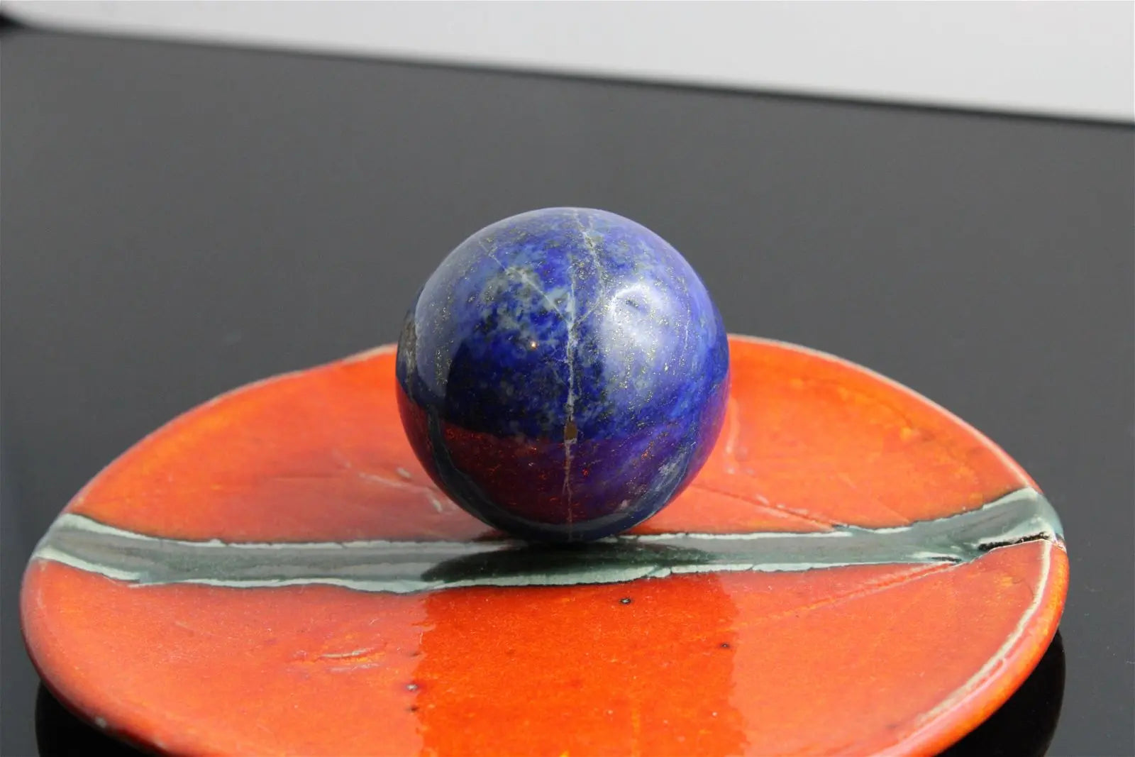 Sphère lapis lazuli 4.3 cm 125 grammes - Aurore Lune 