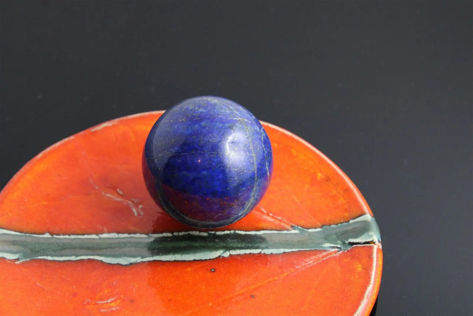 Sphère lapis lazuli 4.3 cm 125 grammes - Aurore Lune 