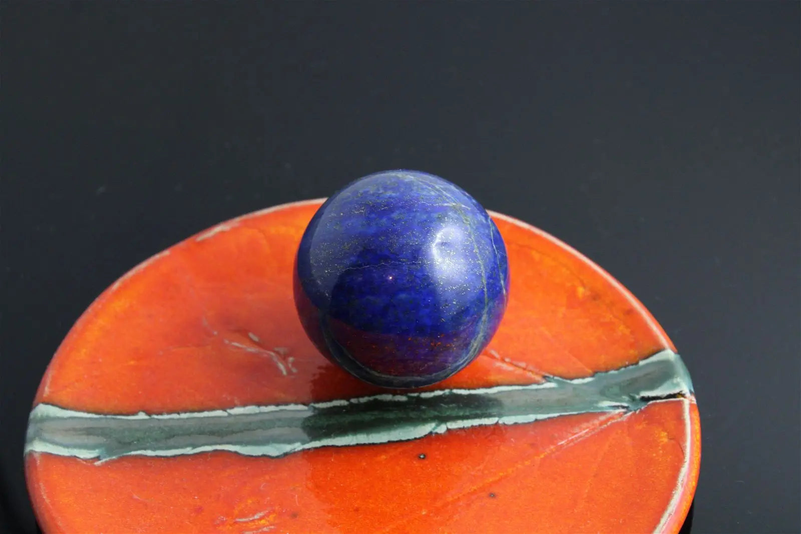 Sphère lapis lazuli 4.3 cm 125 grammes - Aurore Lune 