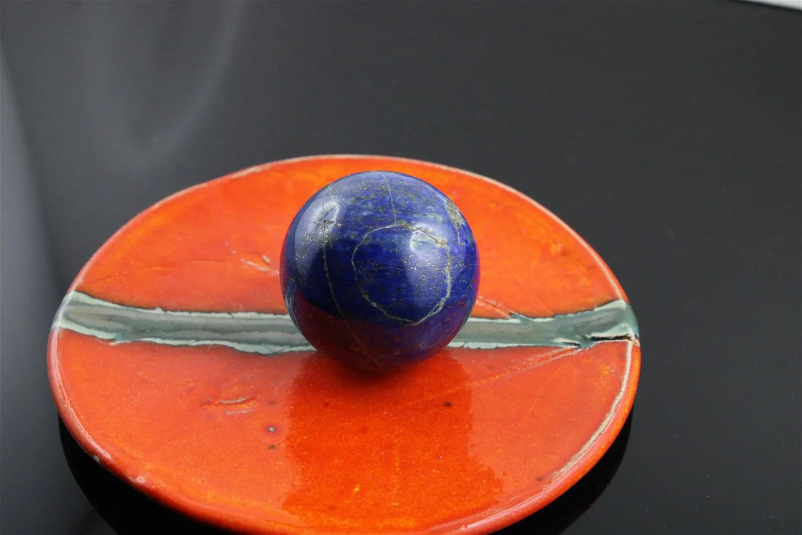 Sphère lapis lazuli 4.3 cm 125 grammes - Aurore Lune 