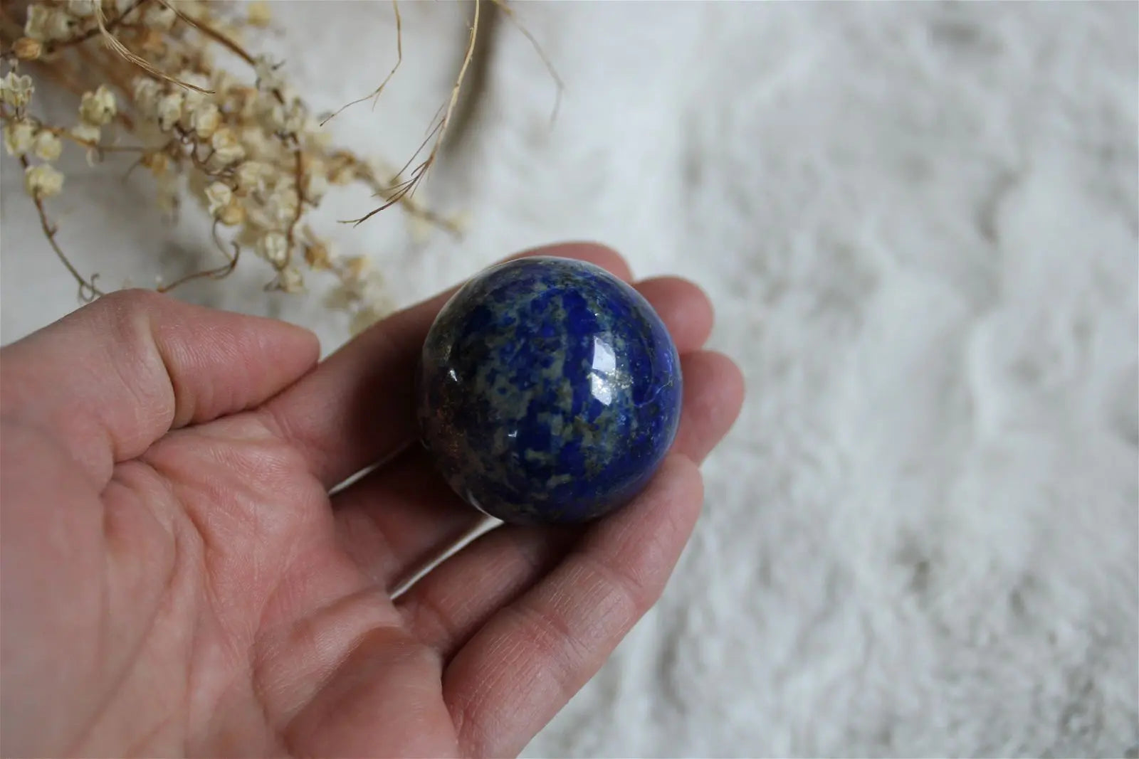 Sphère lapis lazuli 4 cm 92 grammes - Aurore Lune 