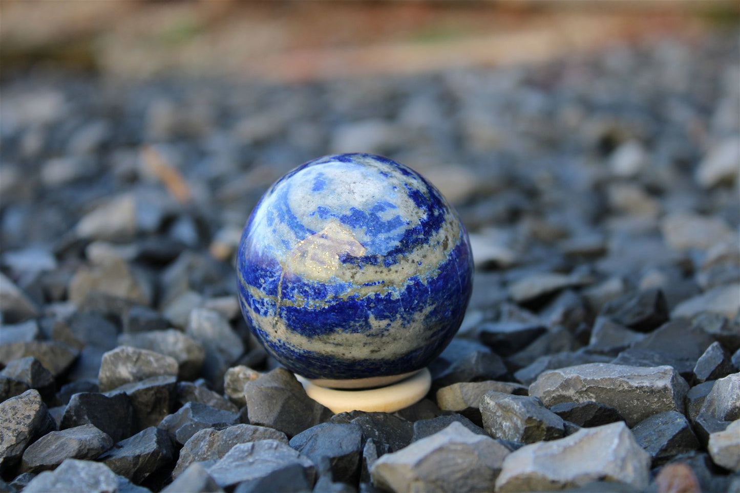 Sphère lapis lazuli 5.5 cm 260 grammes - Aurore Lune 