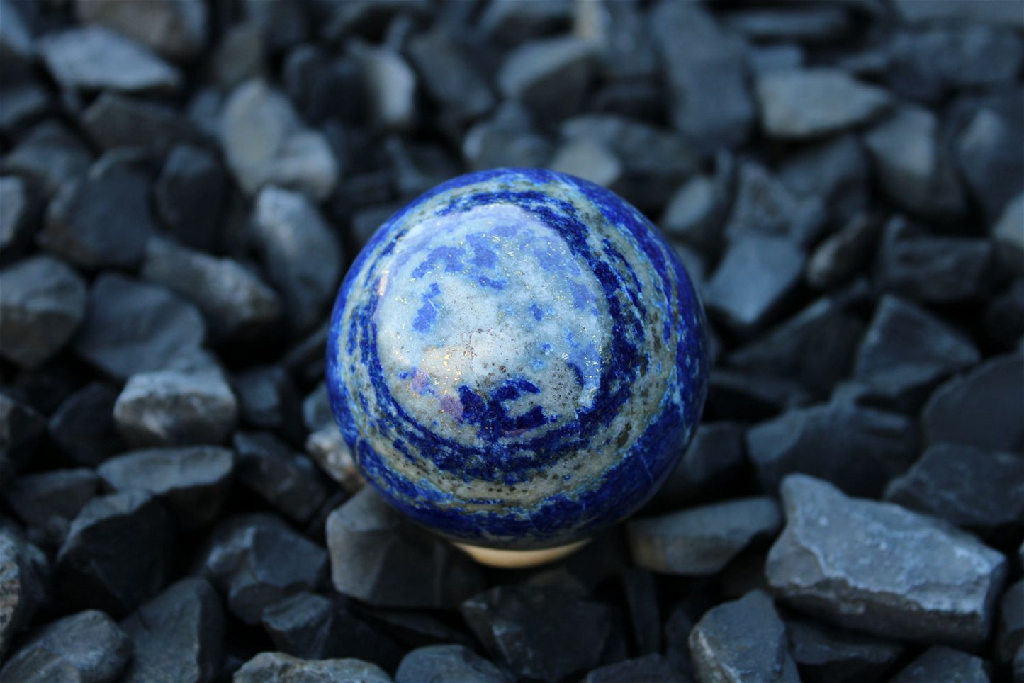 Sphère lapis lazuli 5.5 cm 260 grammes - Aurore Lune 