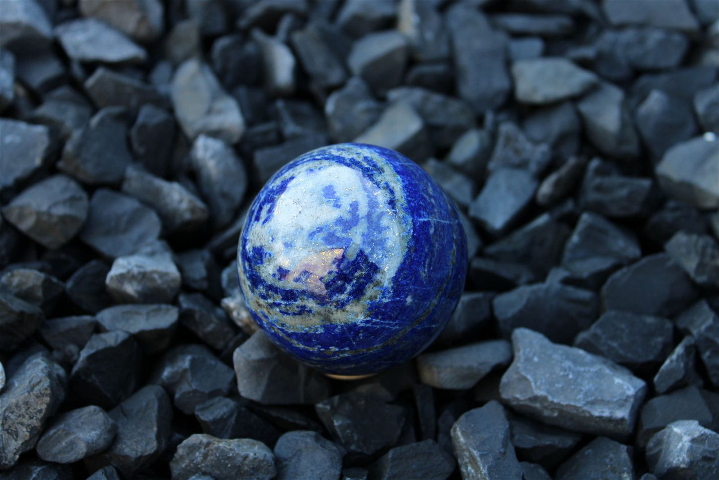 Sphère lapis lazuli 5.5 cm 260 grammes - Aurore Lune 
