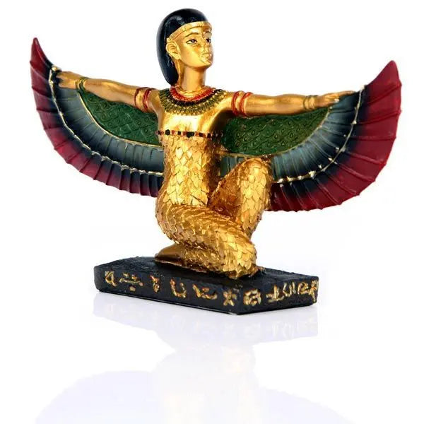 Statuette Isis ailes déployées 15cm de large - Aurore Lune 