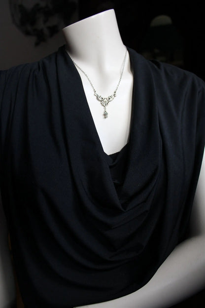 Collier  labradorite baroque / elfique - Aurore Lune 