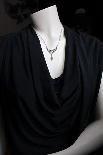 Collier  labradorite baroque / elfique - Aurore Lune 