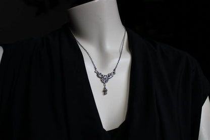 Collier  labradorite baroque / elfique - Aurore Lune 