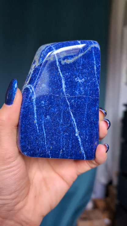 Lapis lazuli à poser