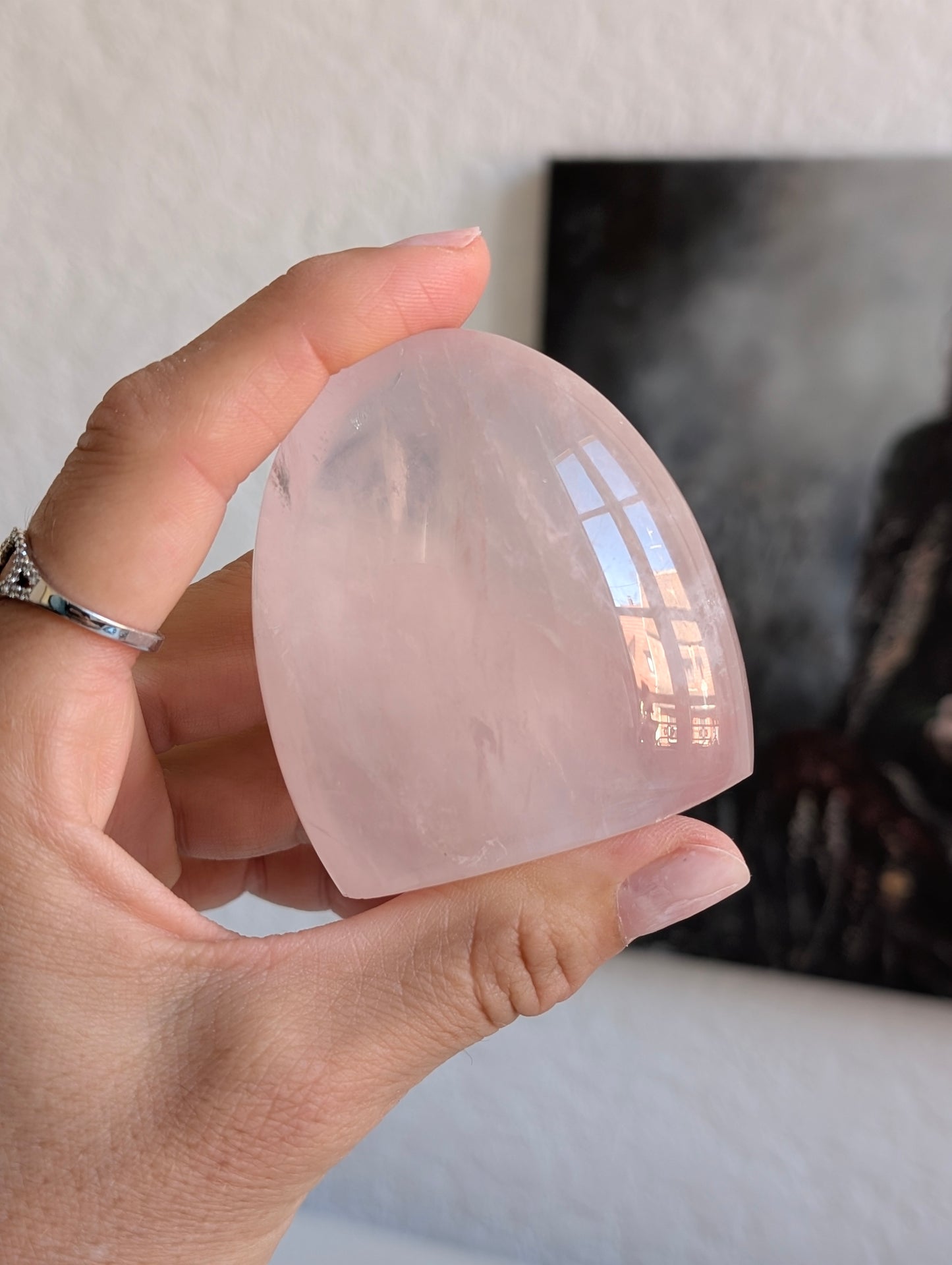 Quartz rose à poser qualité ++photo contractuelle