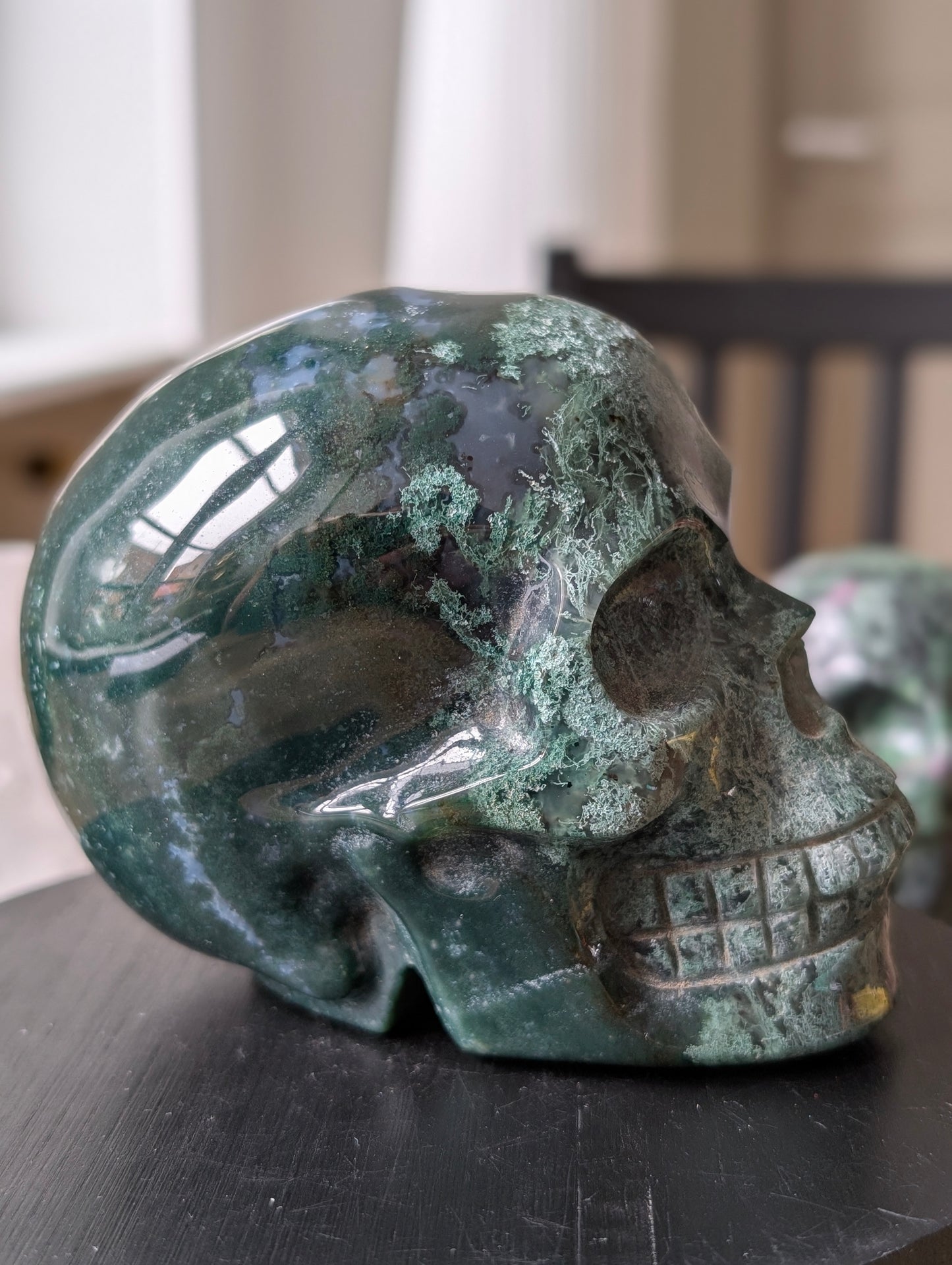 Statue agate mousse