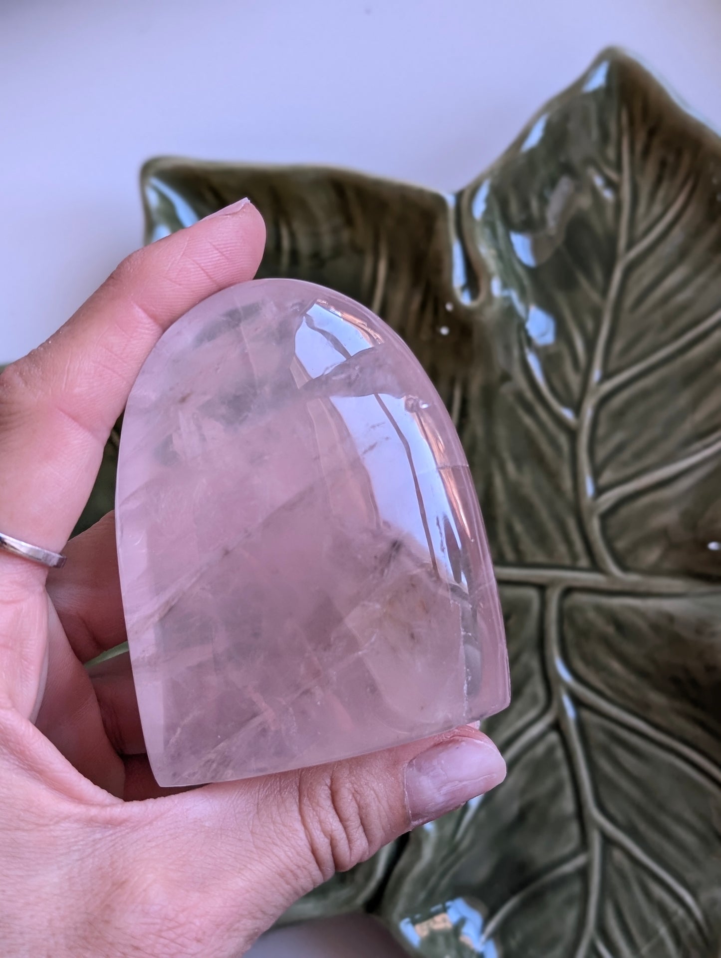 Quartz rose à poser qualité ++photo contractuelle )