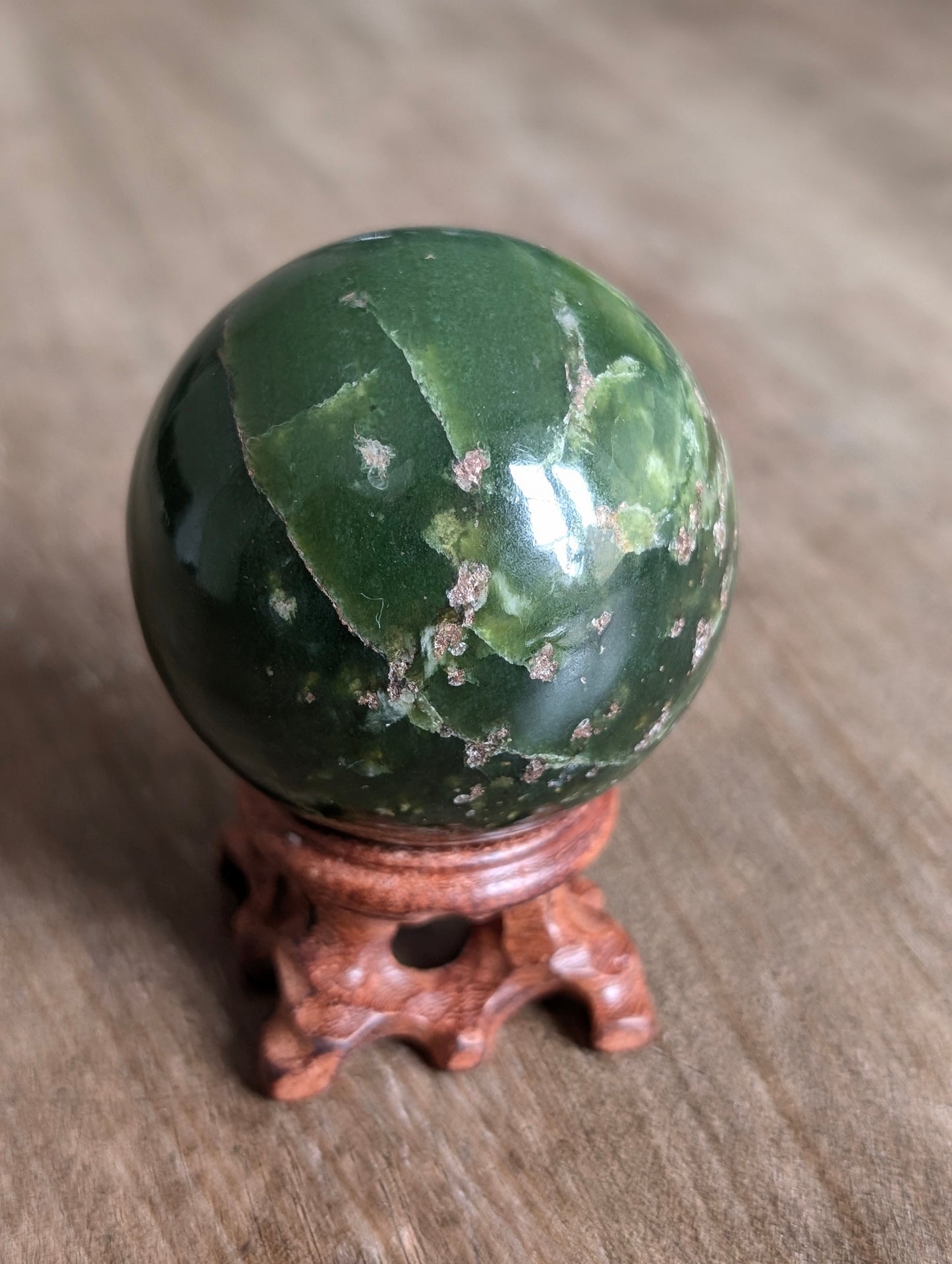 Sphère de tremolite 5.5 cm