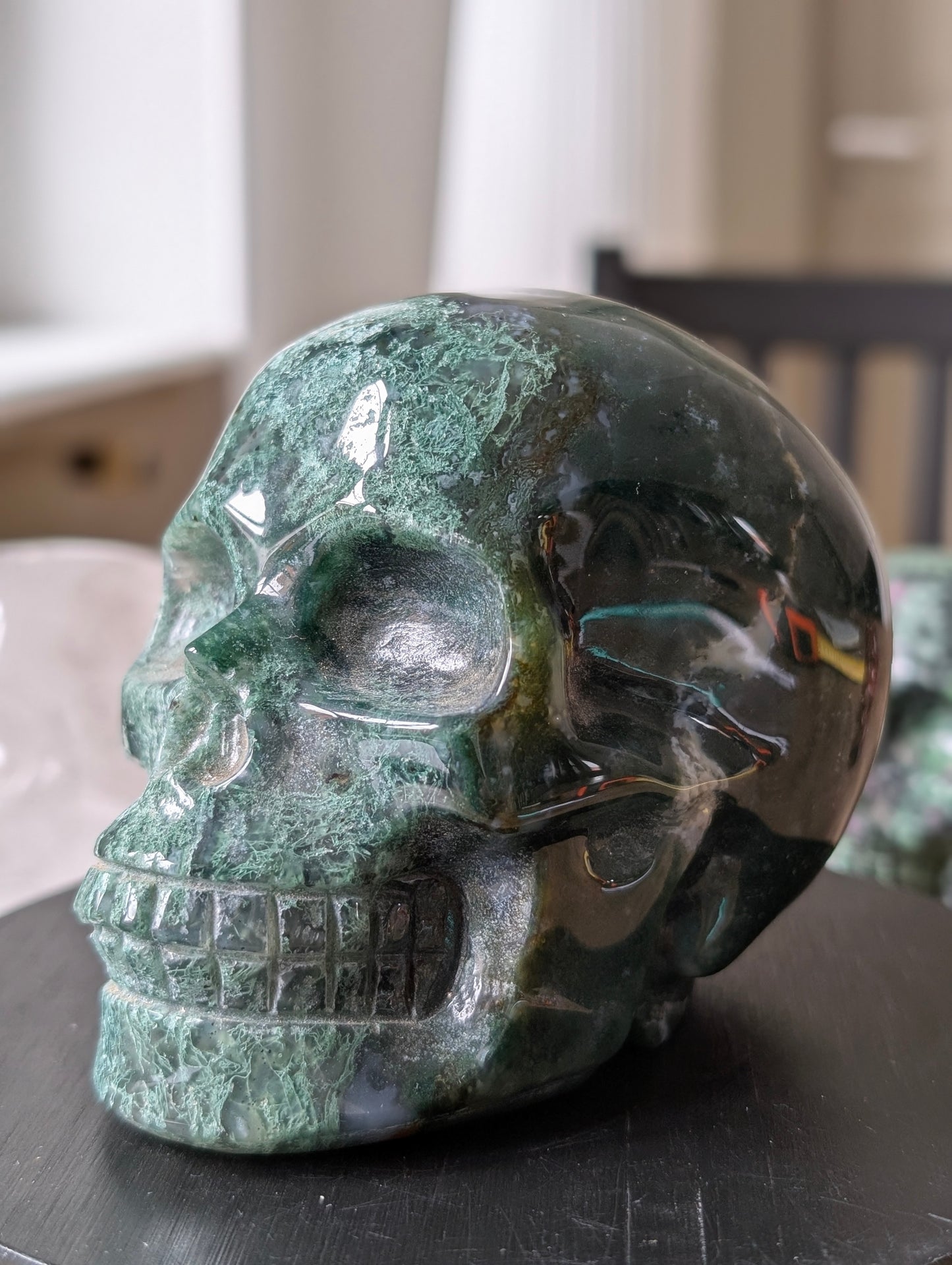 Statue agate mousse