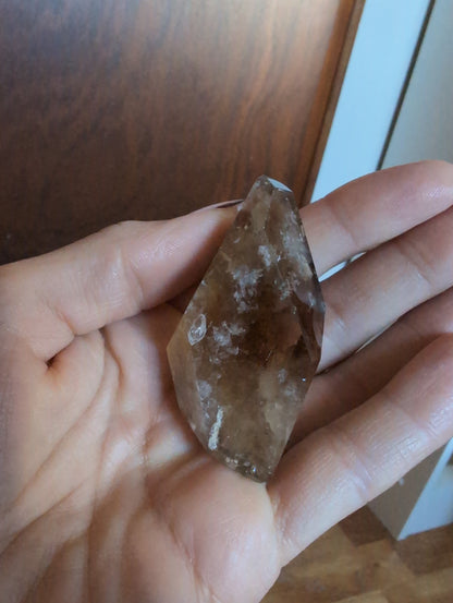 Pointe de citrine véritable