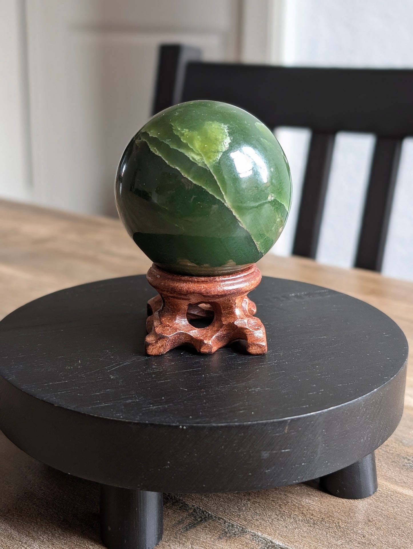 Sphère de tremolite 5.5 cm
