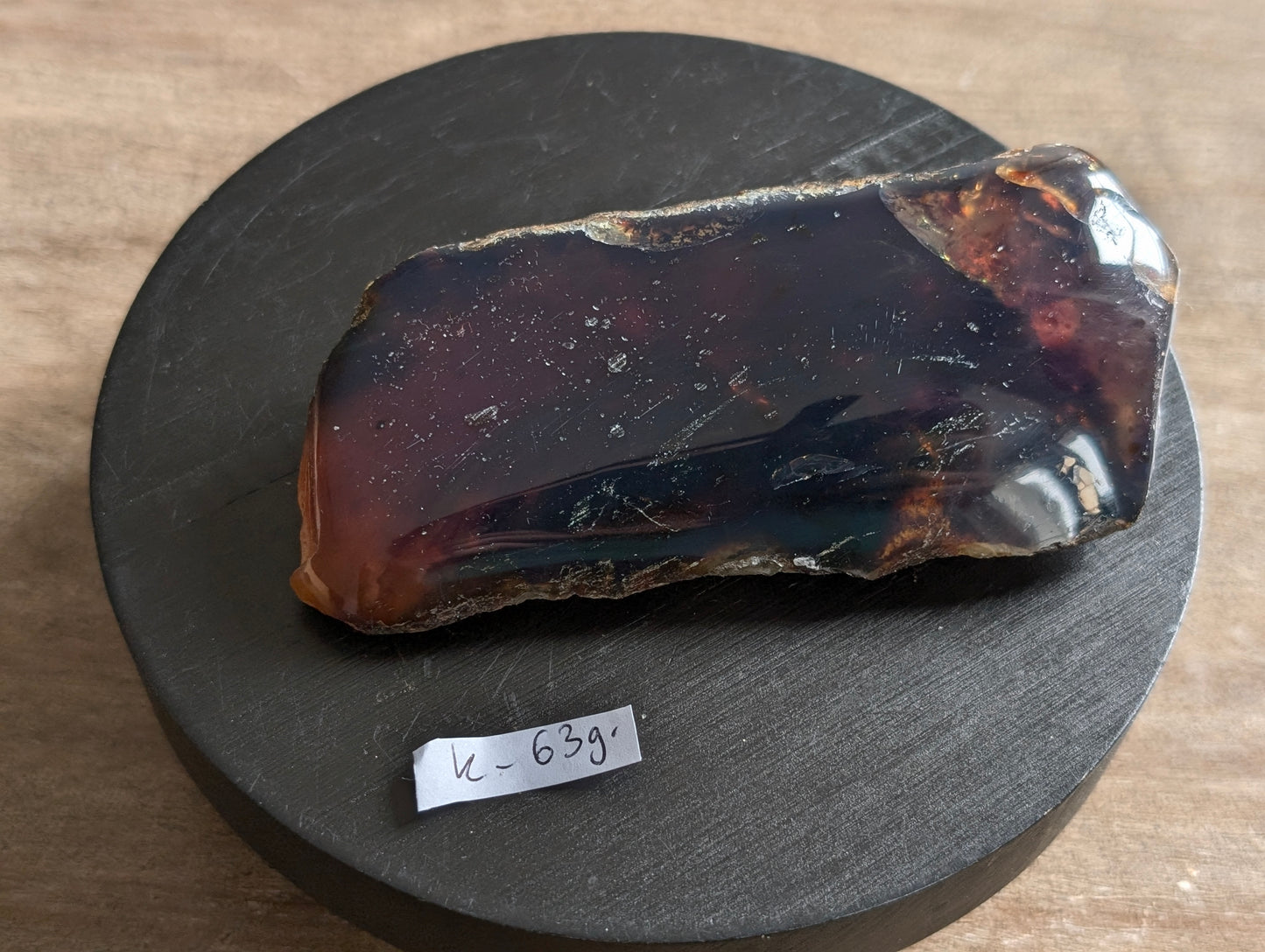 Morceau ambre bleue AU CHOIX menu déroulant )