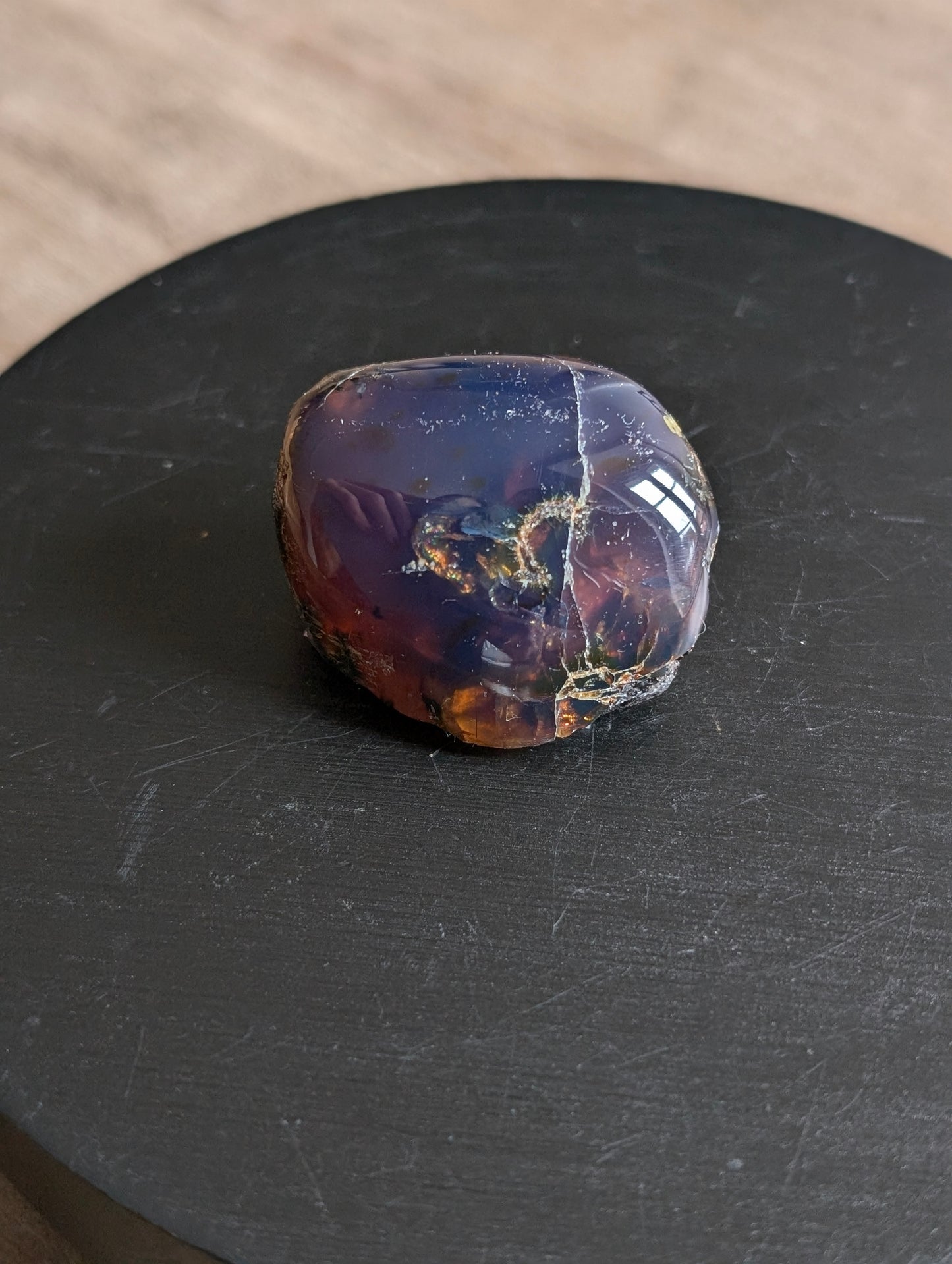 Morceau ambre bleue AU CHOIX menu déroulant