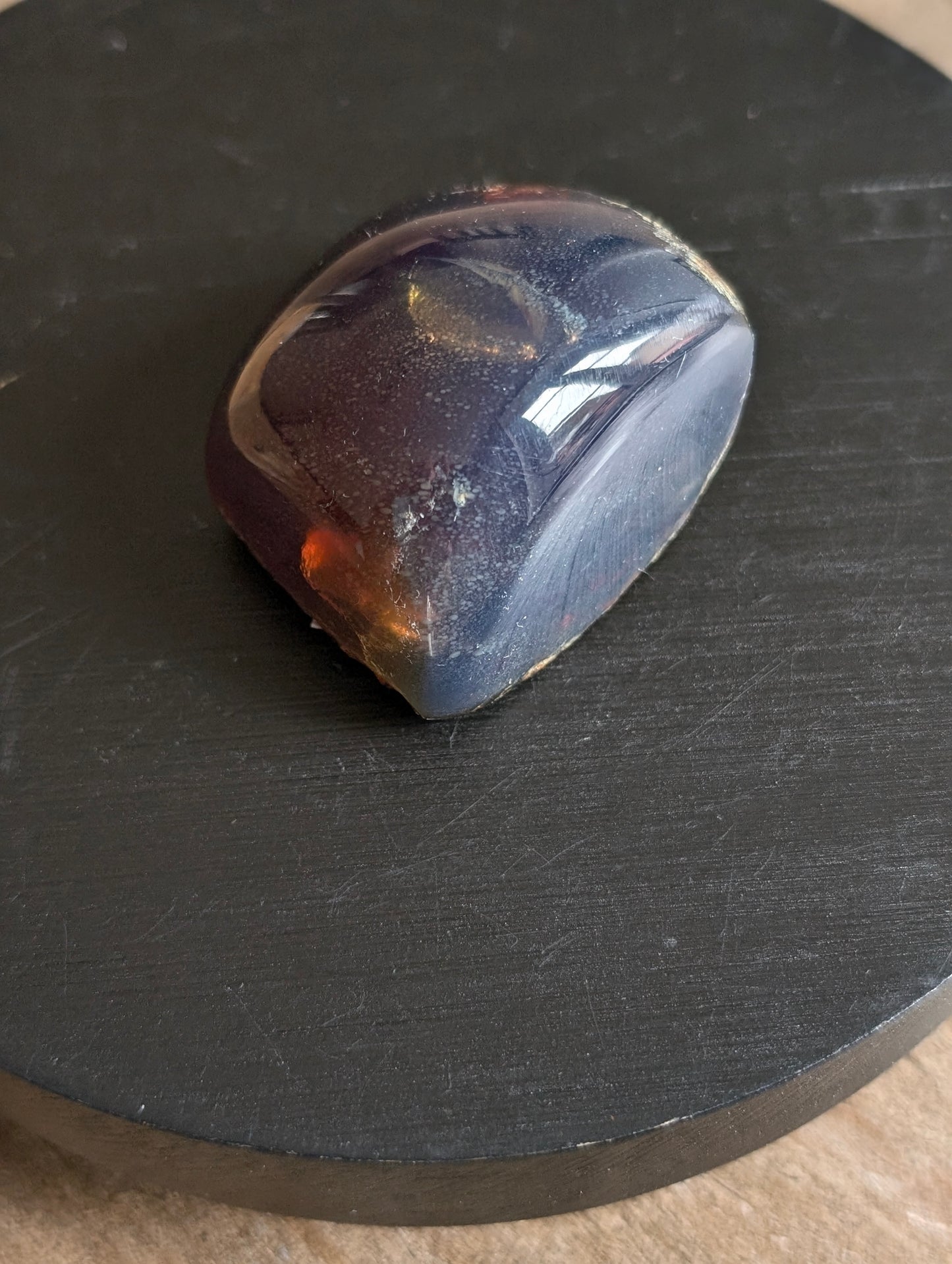 Morceau ambre bleue AU CHOIX menu déroulant