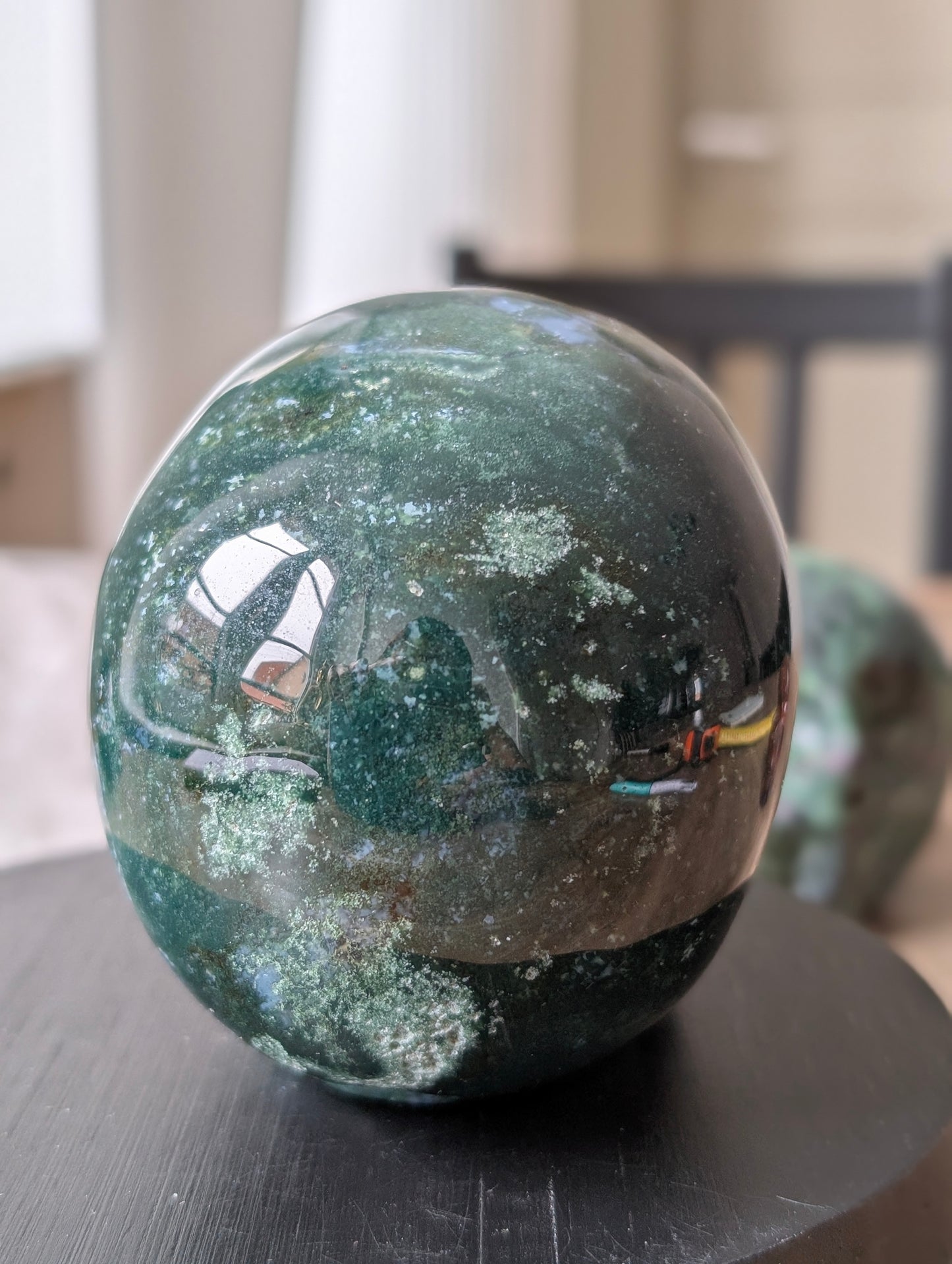 Statue agate mousse