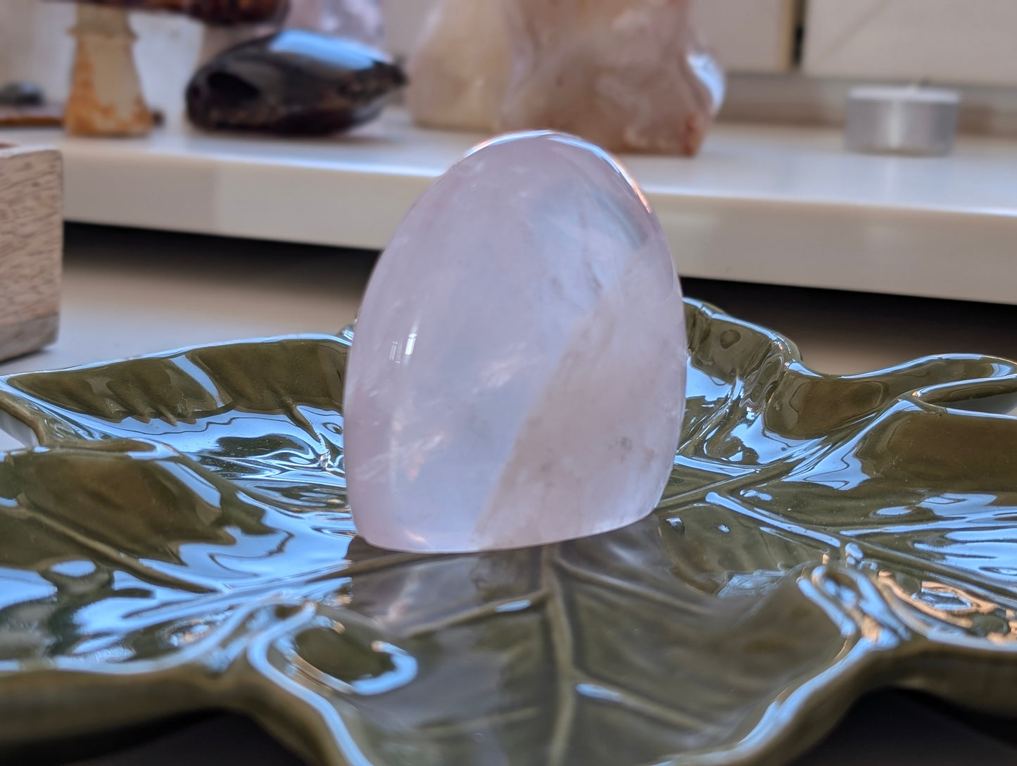 Quartz rose à poser qualité ++photo contractuelle