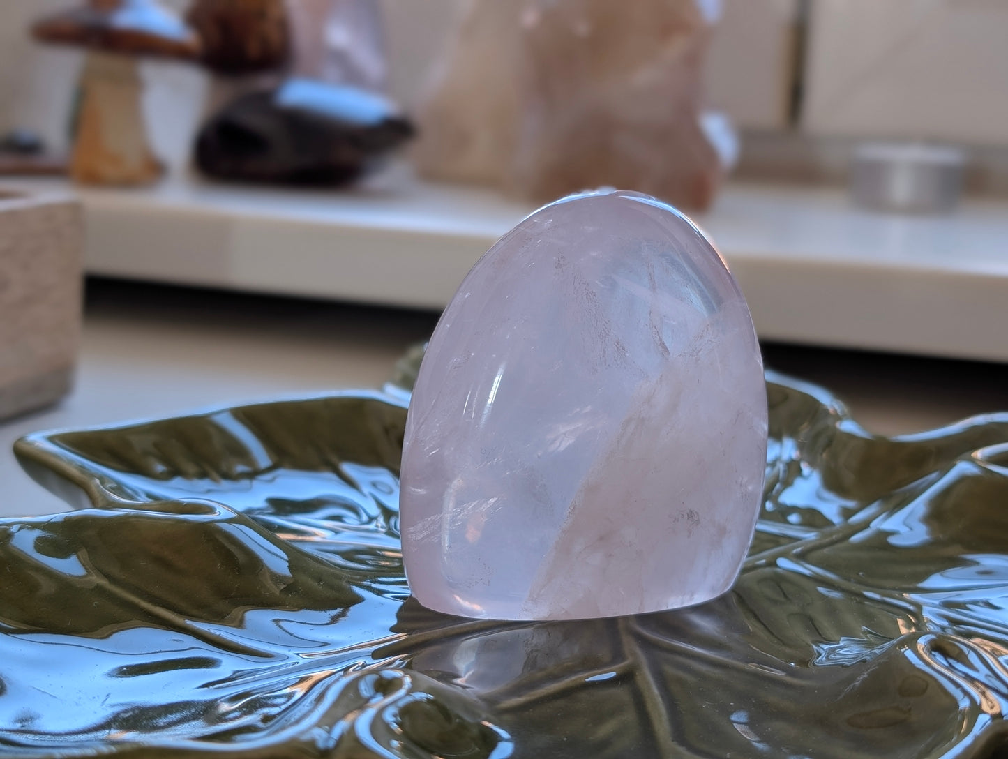 Quartz rose à poser qualité ++photo contractuelle