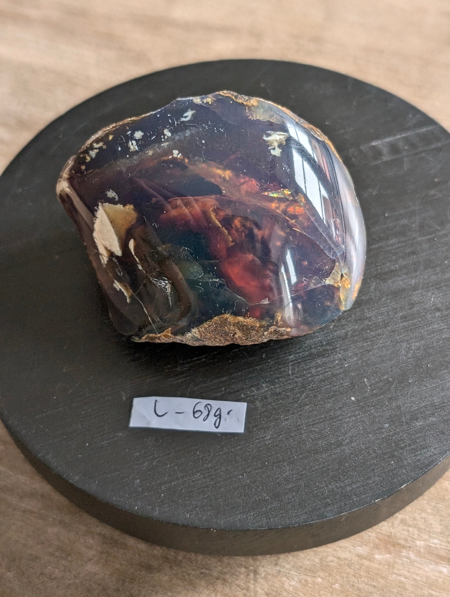 Morceau ambre bleue AU CHOIX menu déroulant )