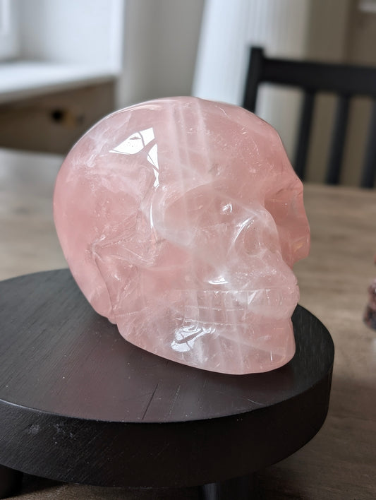 Statue quartz rose