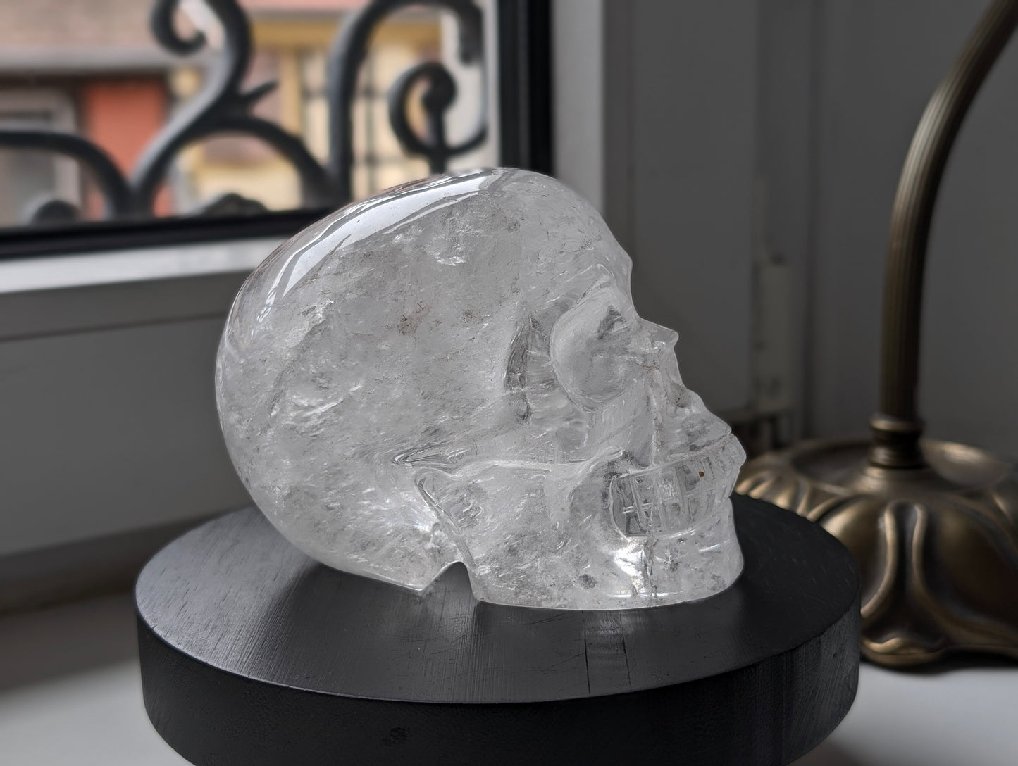 Statue cristal de roche